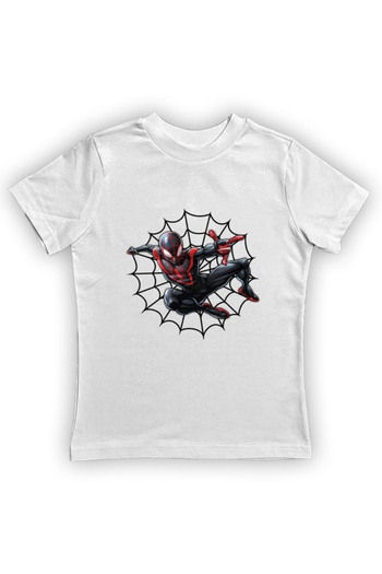 SPIDERMAN printed spider-man cotton combed cloth summer children's T-shirt