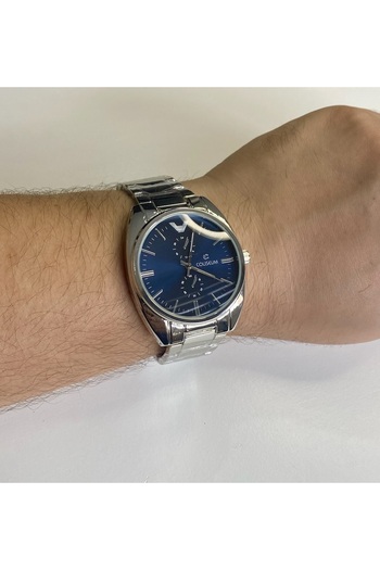 Coliseum zetro STAR KLASİK MODEL ÇELİK KASA METAL KORDON ERKEK KOL SAATİ