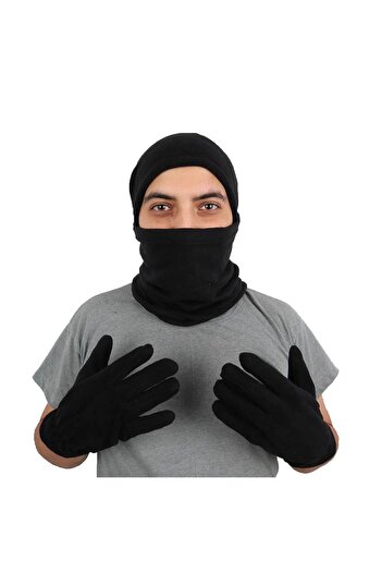 KORDAK Beanie Neck Collar and Gloves Set
