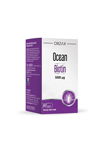Ocean Biotin 5000 Mcg 60 Capsules