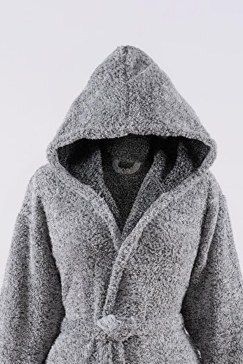 Znp Home Однотонний халат Wellsoft Plus плюшевий халат унісекс Plain Capson