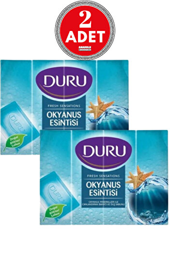 Duru Fresh Sensations Ocean Freshness Shower Soap 600 Gr 2 Pieces