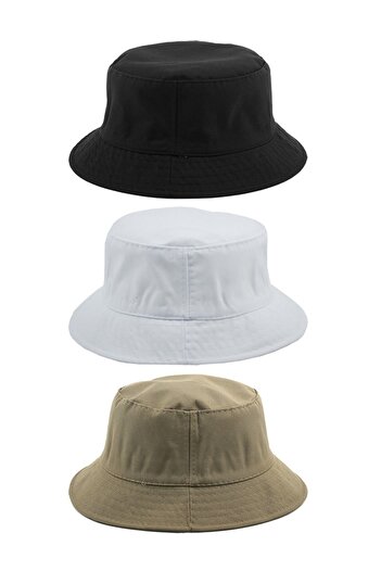GYES Unisex Bucket Fisherman Hat Set of 3