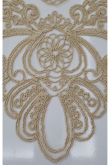 WENESSİ Papatya Desen Anglez Kordon Şömentabla(38×108cm)