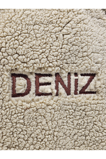 Tosbiş [ Istediğiniz Ismi Yazıyoruz ] Tavşan Bej 0 - 8 Yaş Anasınıfı Kreş Çocuk Okul / Sırt Çantası Peluş