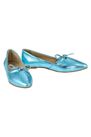 NOOSY Women's Genuine Leather Ballerinas