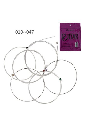 Orphee TX620S (10-47) SILVER PENDER ACOUSTIC GUITAR STRING SET