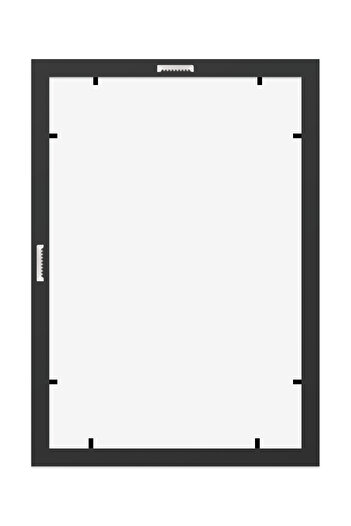 UON A4 Frame Black 21X30 Diploma Document Certificate Single Flat Model Photo Picture Frame Set
