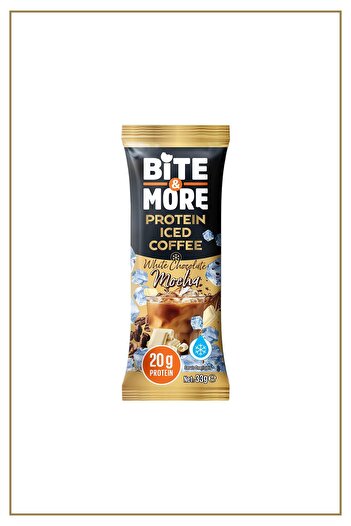 bite & more Bite & More Protein Iced Coffee White Chocolate Mocha ( Proteinli Kahve ) 33 gram x 1 Adet