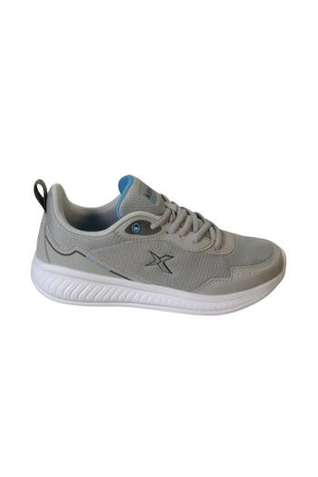 Kinetix KINETIX Men's Gray Black Mesh Sneaker Sports Walking Shoes