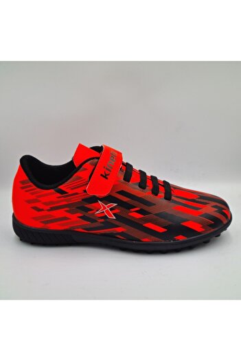 Kinetix Rado Tf 4Fx Orange - Black Men's Astroturf Football Shoes