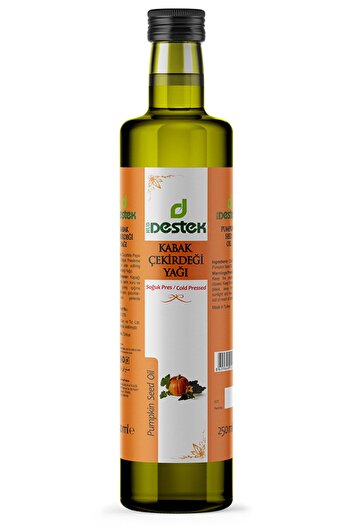 Destek Kabak Çekirdeği Yağı 250 Ml (2 Adet)