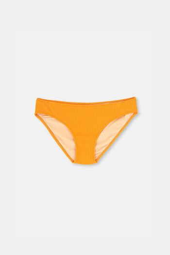 Dagi Mid Waist Orange Bikini Bottom