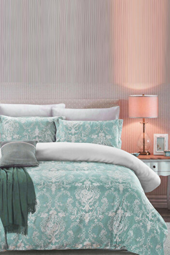 Always Elastic Double Sided Double Duvet Cover Set
