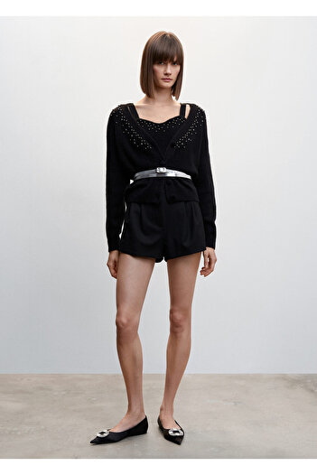 MANGO Woman Black Woman Cardigan47071264