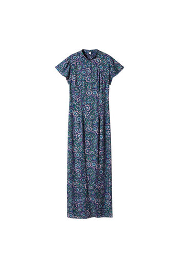 MANGO Kids Mavi Elbise  47016321