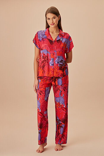 SUWEN Leo Masculine Pajamas Set