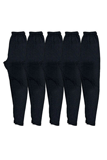 comstar 5-Piece Black Comfortable Soft Underwear Leggings, Underpants, Underpants Pajamas, Winter Underwear