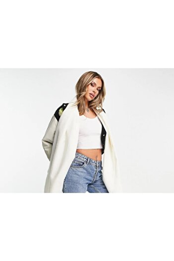 Wearflawless Унісекс простий товстий м'який білий шарф