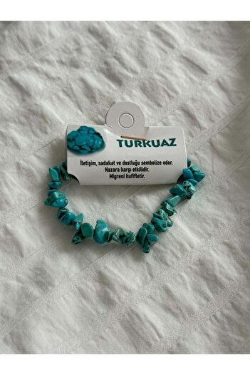 Planet Butik Turquoise Broken Natural Stone Bracelet