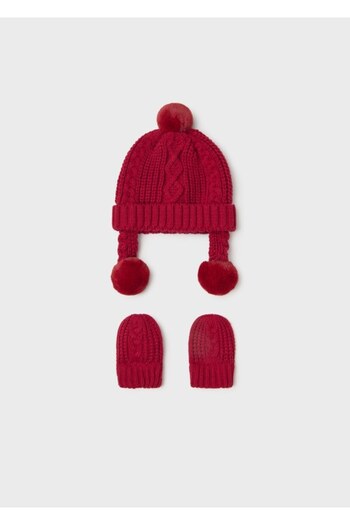MAYORAL 09666 MAYORAL BABY GLOVES BEANIE SET