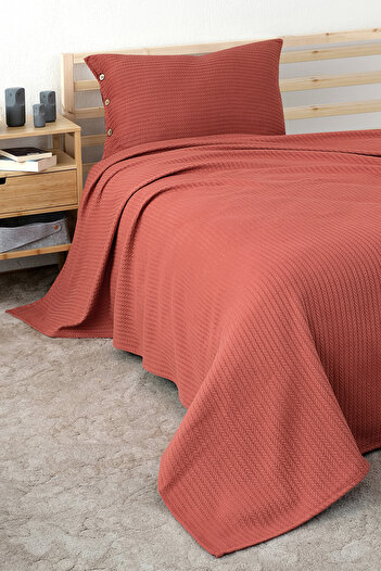 MEYN COLLECTİON YOUNG ROOM MULTI-PURPOSE SINGLE PERSON PİKE BED COVER AND PILLOW CASE