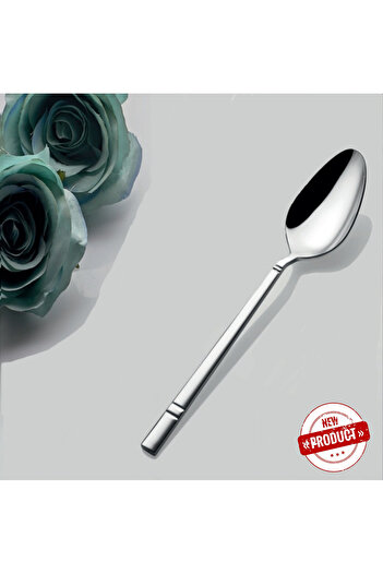 AHİR TİCARET Inter Steel Erva Model Tablespoon 12 Pieces