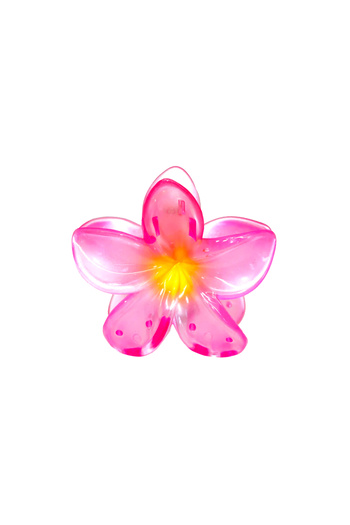 Roberta Lorenz Pearlescent Pink Yellow Latch Buckle| Bow Combination Lotus Buckle