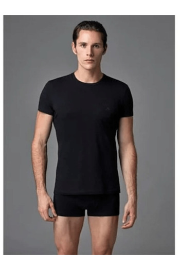 ErosLingerie Eros Compact T-shirt με Στρόγγυλη Λαιμόκοψη 2 Συσκευασία