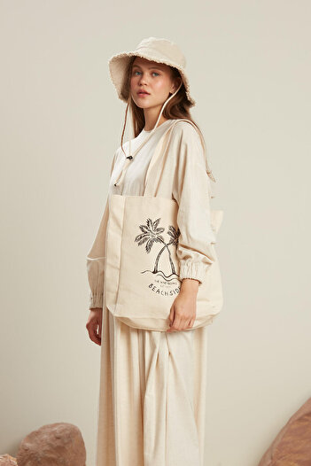 Manuka PRINTED GUESTS CLOTH BAG BEACH