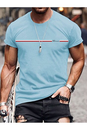 DAXİS Sportwear Company Μπλουζάκι UNISEX Printed Oversize Crew Neck DAXIS Sportwear Company
