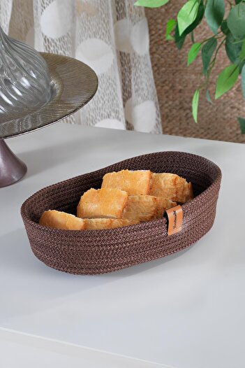 Znp Home Bread Basket - Ovoid Design, Multi-Purpose, Storage Basket