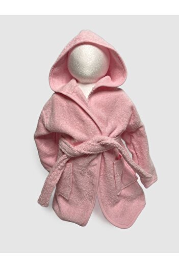 HIZSOY TEKSTİL Pink Baby Bathrobe