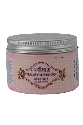 Cadence Shabby Chıc Rölyef Pasta Sr-08 Bebek Pembe 150ml