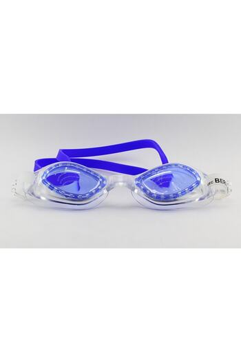 BERMUDA Aydeniz Wholesale - 1840 Children's Silicone Swimming Goggles with Wide Angle Zipper Bag