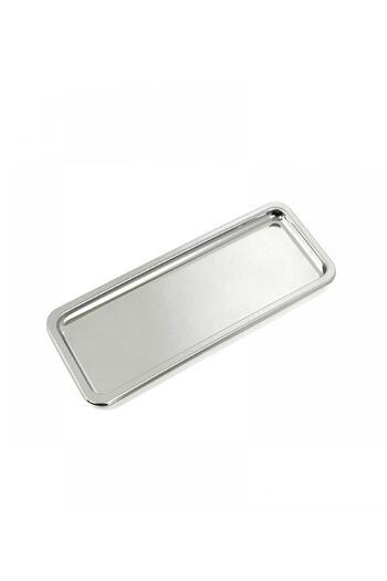 Abant 2 Luxury Steel Rectangular Serving Tray 33x13 Cm
