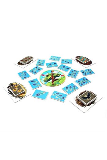 Todizoo Çarkı Çevir Kartlarla Kuşları Yuvalarına Yerleştir Yap Boz Puzzle