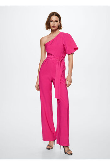 MANGO Woman Fuchsia Women's Bottom-Top Set37083852