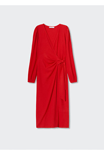 MANGO Woman Kirmizi Kadın Yetişkin Elbise  37014067