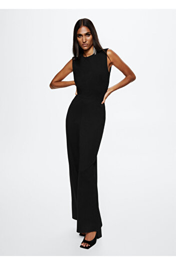 MANGO Woman Black Women's Jumpsuit37069076