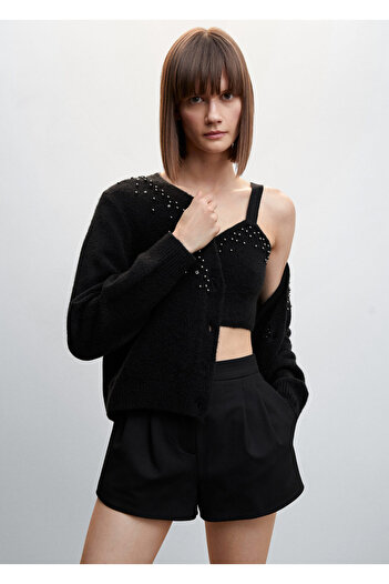 MANGO Woman Black Woman Cardigan47071264