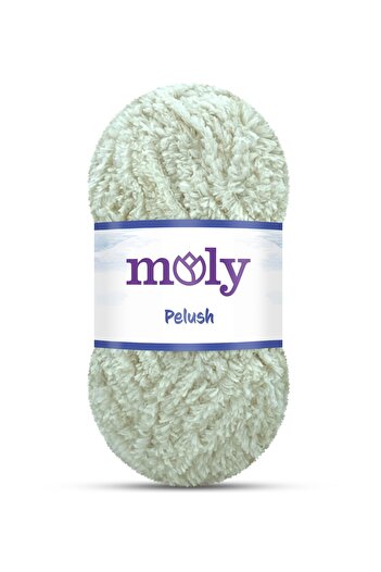 Moly Pelush Kristal Tüylü Simli Örgü Ipi 100gr (043)