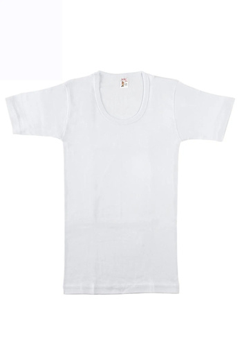 Namaldı Children's Crew Neck Ribbed Undershirt 5 Pieces