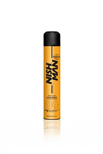 NISHMAN 04 Şekillendirici Yumuşak Saç Spreyi / Topaklanma Ve Rahatsız Edici Koku Karşıtı - 400 Ml