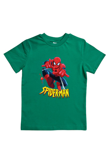 SPIDERMAN printed spider-man cotton combed cloth summer children's T-shirt