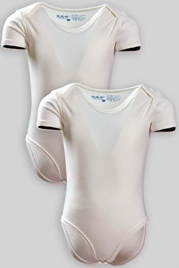 BSM Baby Vloft 2-Piece Short Sleeve Thermal Bodysuit