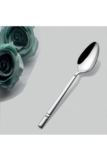 AHİR TİCARET İnter Steel Erva Model Dessert Spoon 12 Pieces