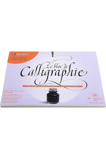Brause : Calligraphy Permium Pad : 125 gr : A5 (30 Sheets)