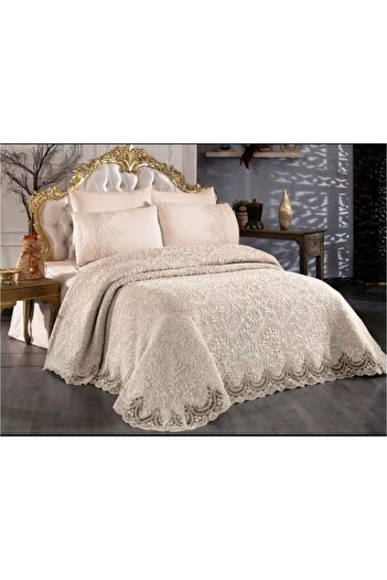 COCOTARZ Dowery French Lace Double Personality Blanket Set