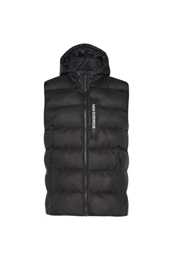 New Balance Mpv3123-bk - Nb Puffer Vest Чоловічий чорний жилет